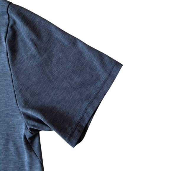 Nike Dri-Fit Short Sleeve T Shirt Men's Small Steel Blue Athletic Gym Stretch - Picture 15 of 15